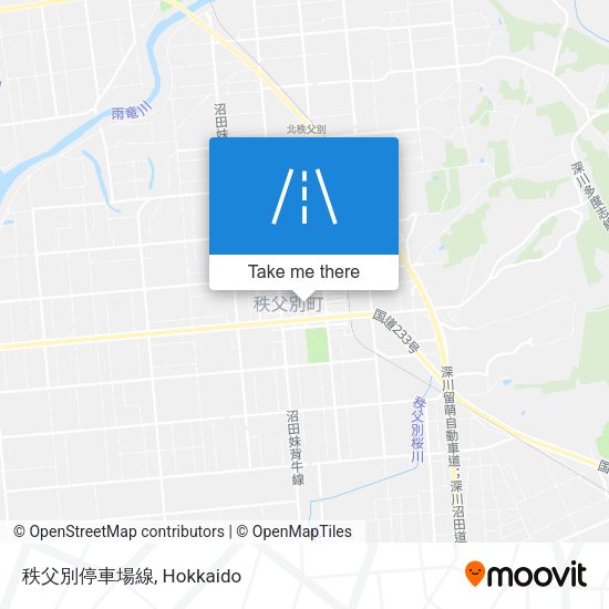 秩父別停車場線 map