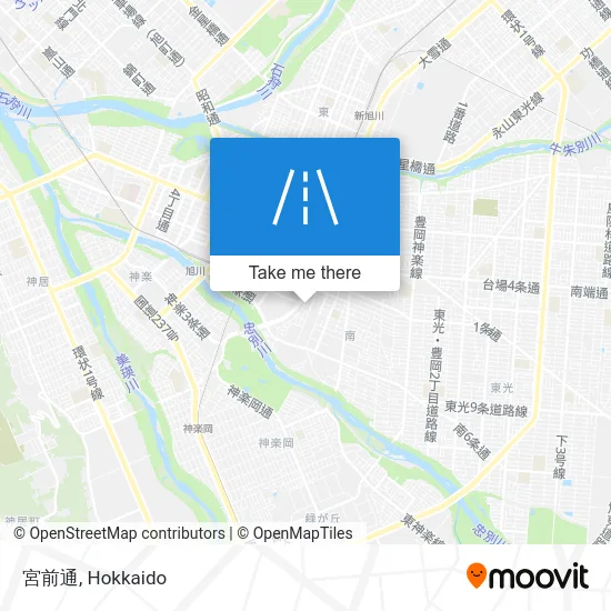 宮前通 map