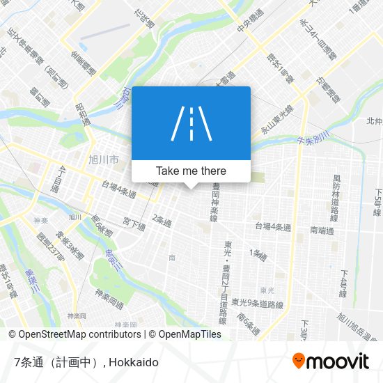 7条通（計画中） map