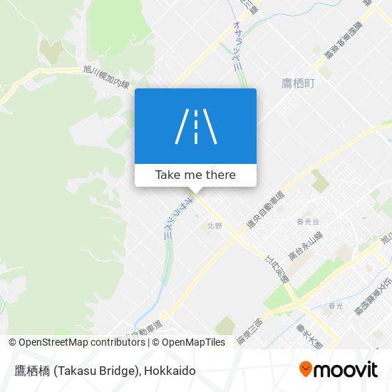 鷹栖橋 (Takasu Bridge) map