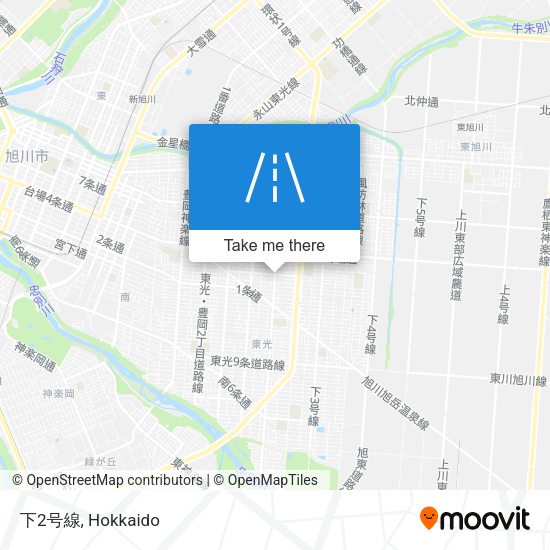 下2号線 map