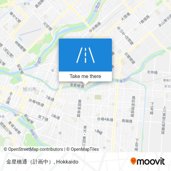 金星橋通（計画中） map