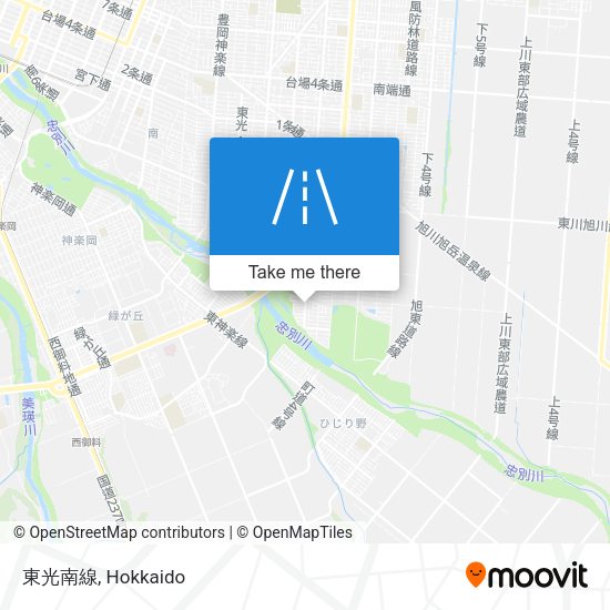 東光南線 map