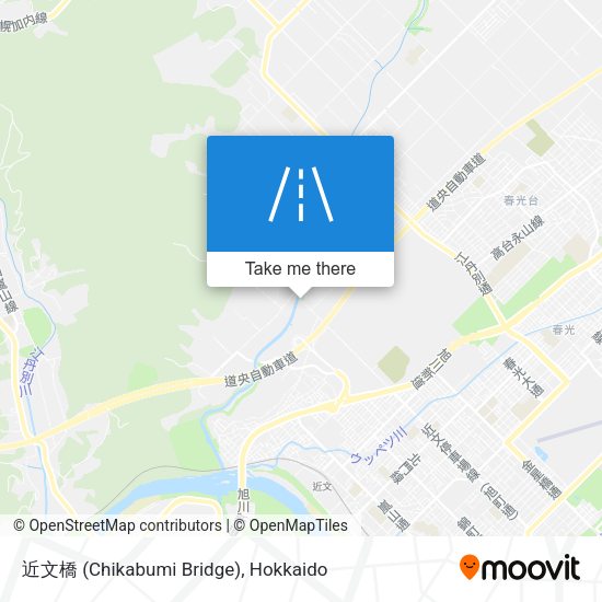 近文橋 (Chikabumi Bridge) map