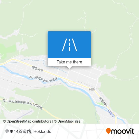 豊里14線道路 map