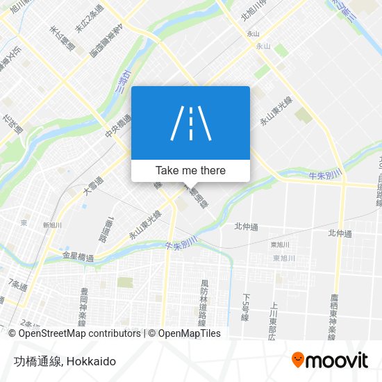 功橋通線 map