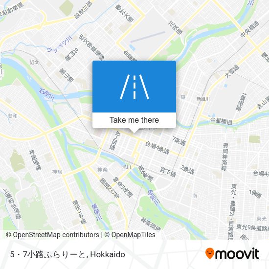 5・7小路ふらりーと map