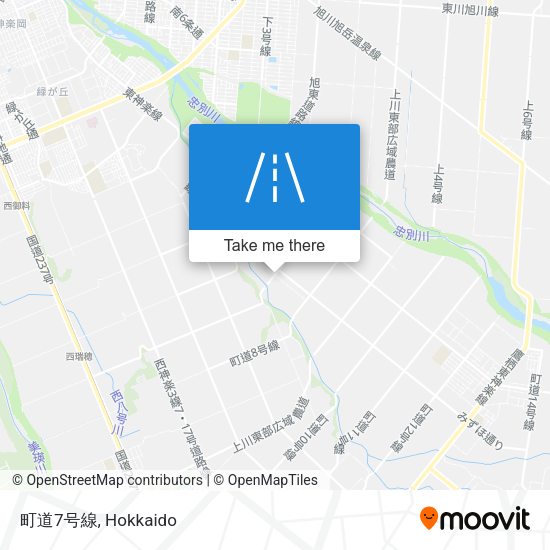 町道7号線 map