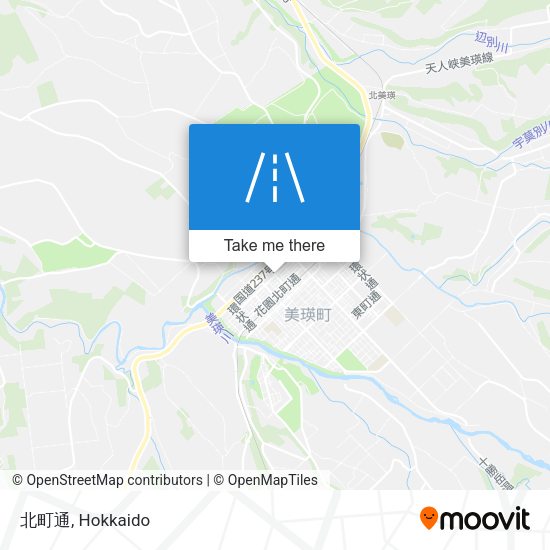 北町通 map