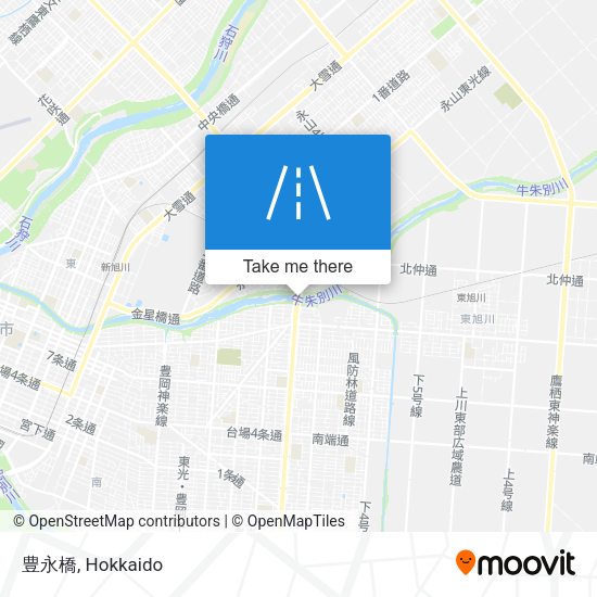 豊永橋 map
