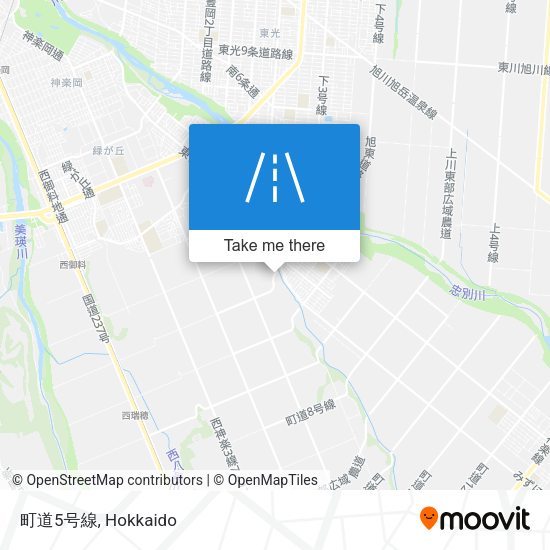 町道5号線 map