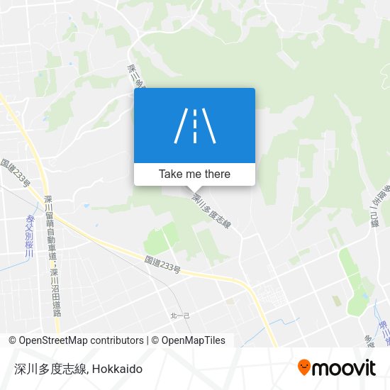 深川多度志線 map