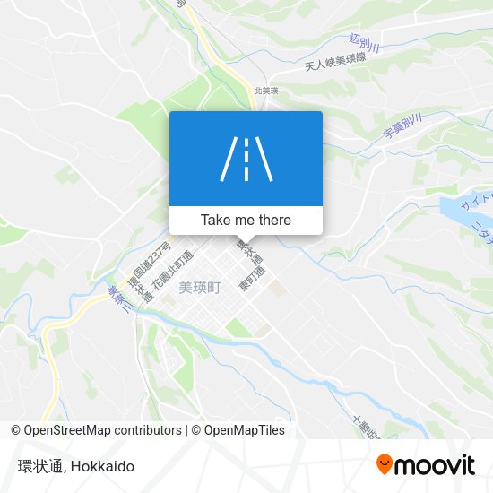 環状通 map