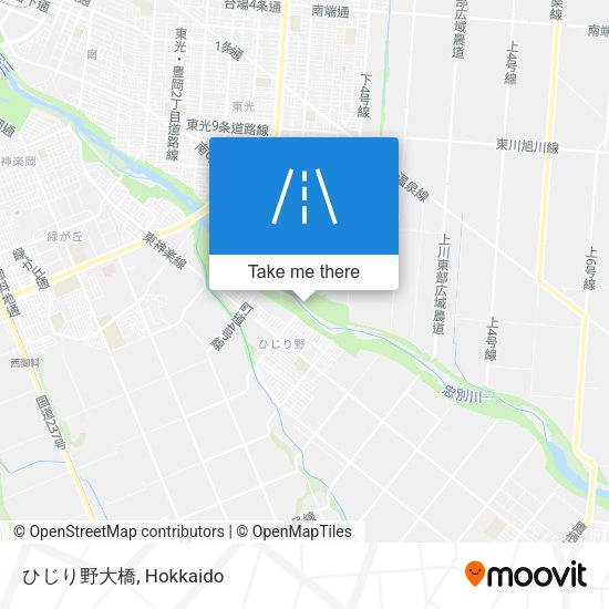 ひじり野大橋 map