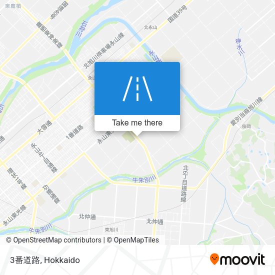 3番道路 map