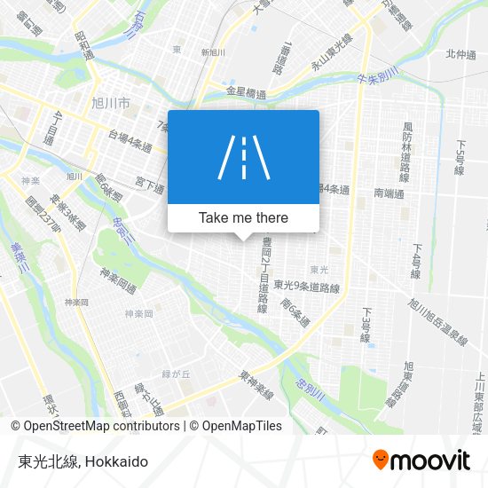 東光北線 map