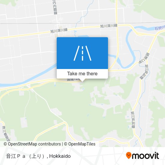 音江Ｐａ（上り） map