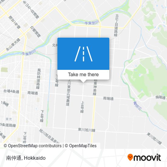 南仲通 map