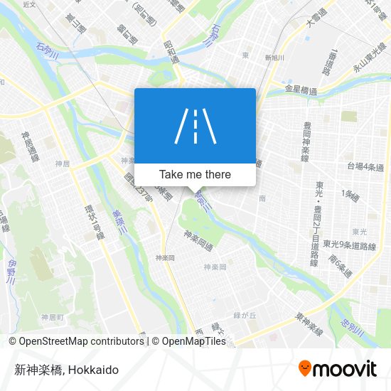新神楽橋 map