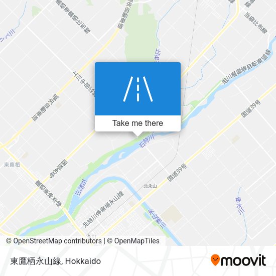 東鷹栖永山線 map