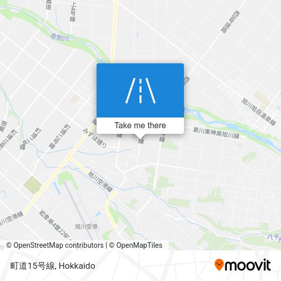 町道15号線 map