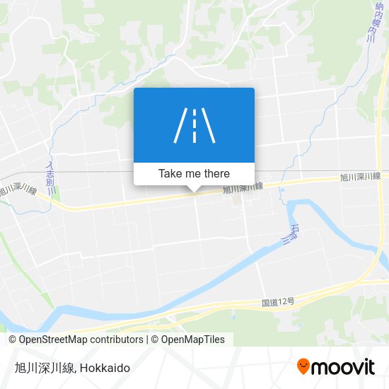 旭川深川線 map