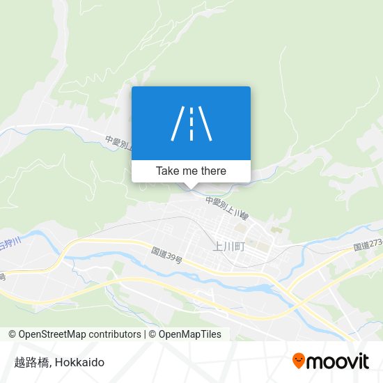 越路橋 map