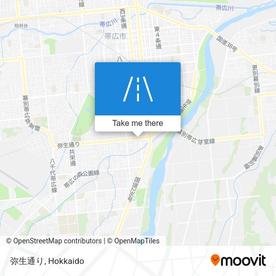 弥生通り map