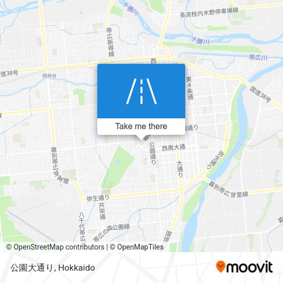 公園大通り map