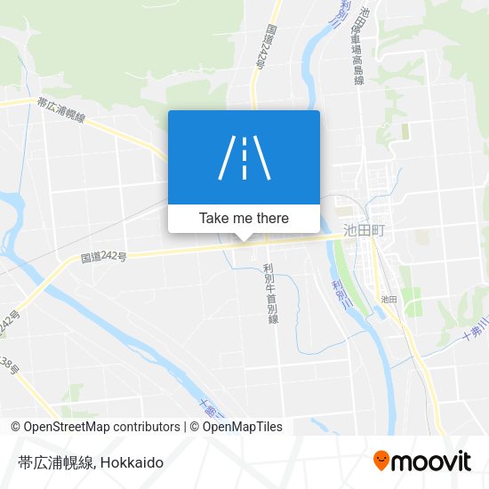 帯広浦幌線 map