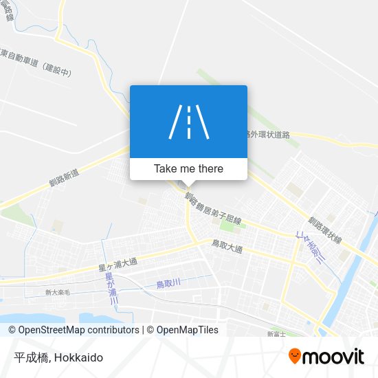 平成橋 map
