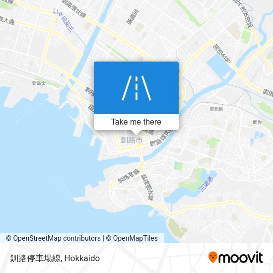 Kushiro Station Line map