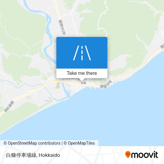 白糠停車場線 map