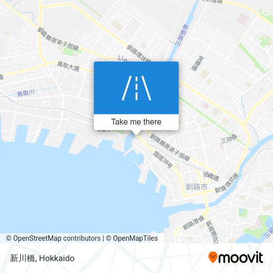 新川橋 map
