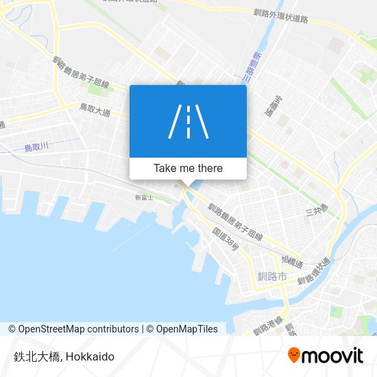 鉄北大橋 map