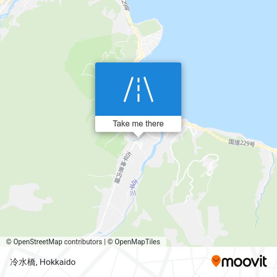 冷水橋 map