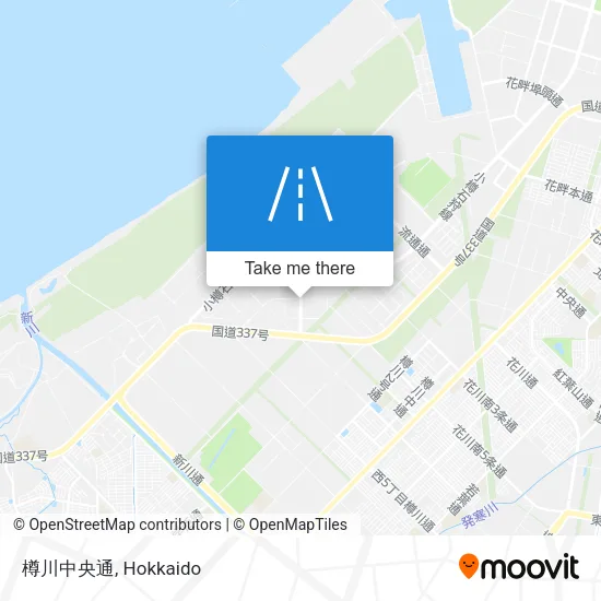 Taru River Central Road map