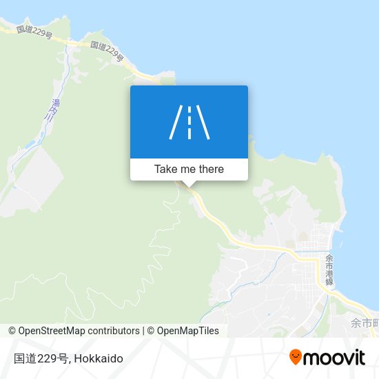 国道229号 map