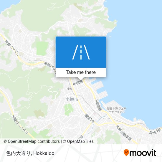 色内大通り map