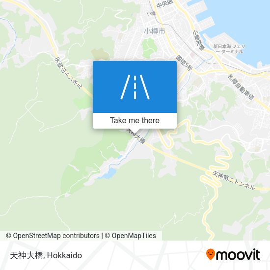 天神大橋 map