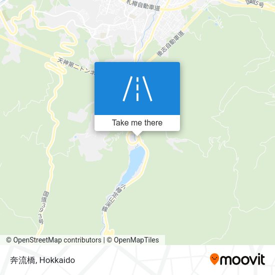 奔流橋 map