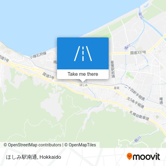 ほしみ駅南通 map