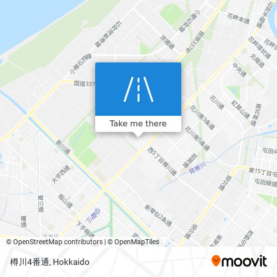 樽川4番通 map