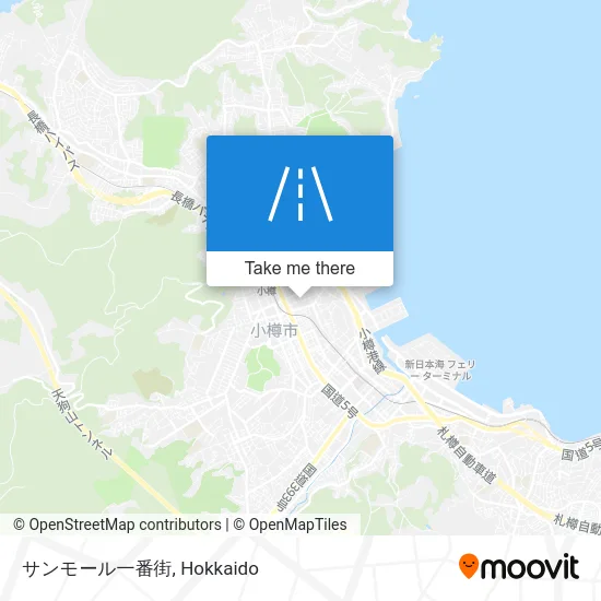 サンモール一番街 map