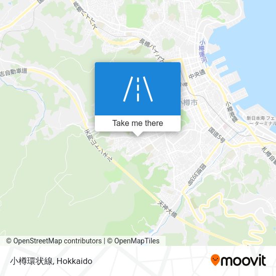 小樽環状線 map