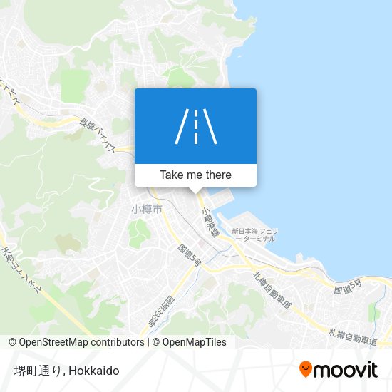 堺町通り map