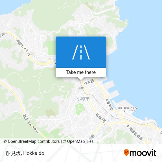 船見坂 map