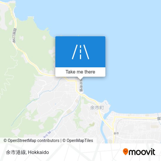 余市港線 map