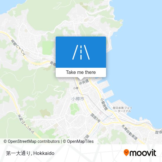 第一大通り map
