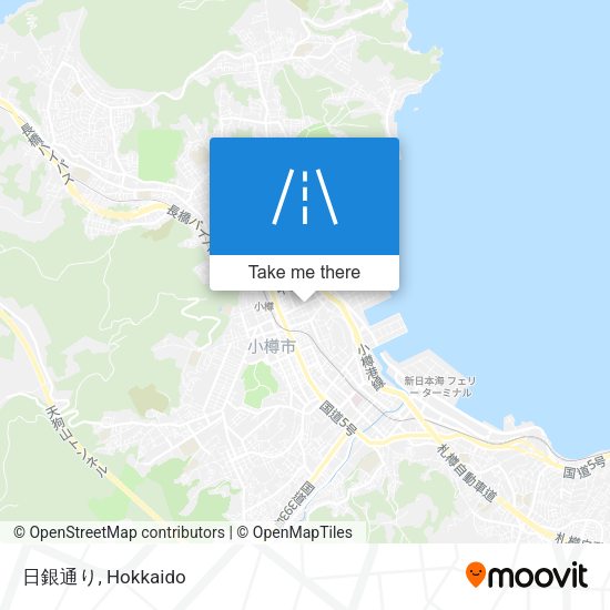 日銀通り map